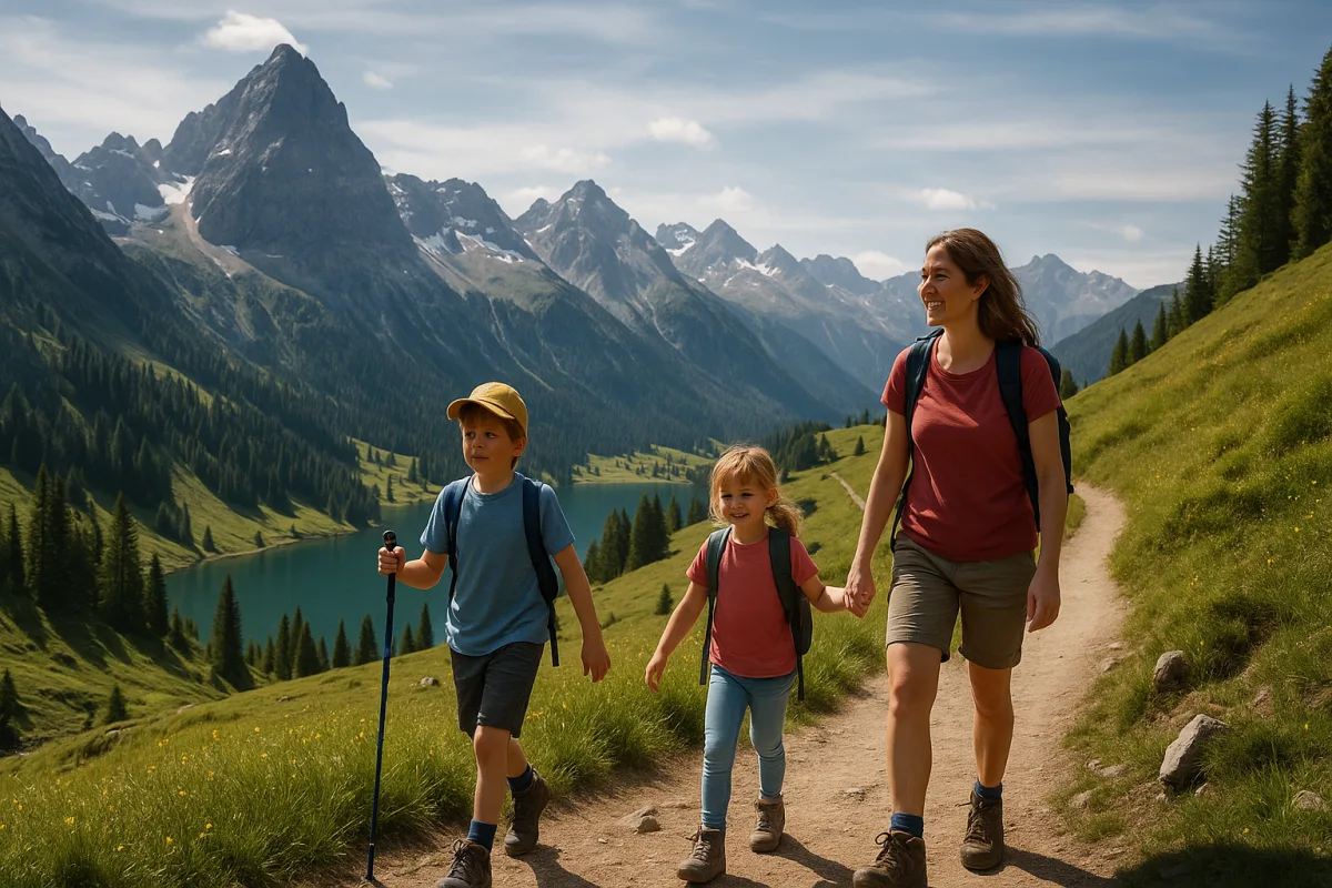 Vacanze in montagna con bambini: itinerari facili con panorami indimenticabili