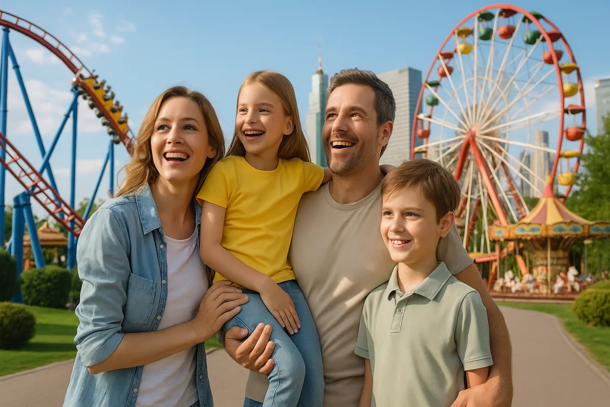 Parchi divertimento vicino alle grandi città: quale scegliere per una gita in famiglia?