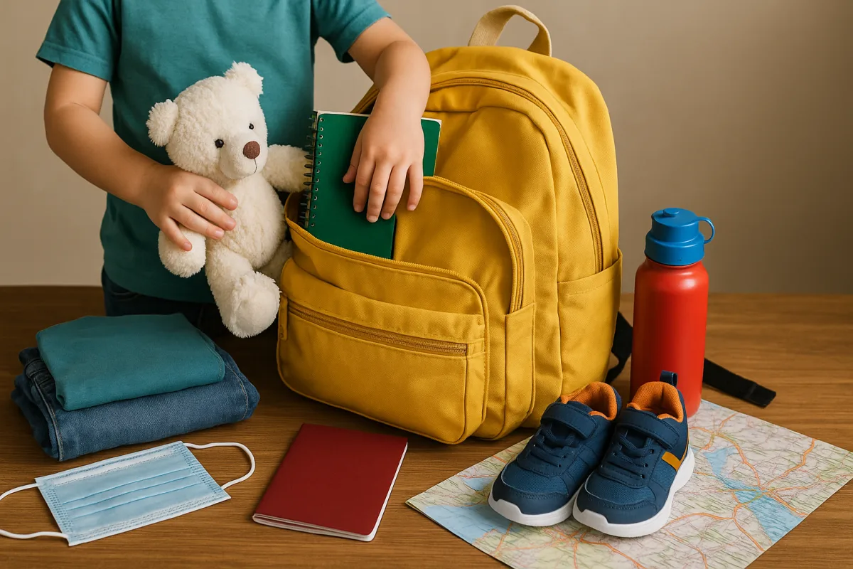 Come organizzare uno zaino perfetto per bimbi: trucchi pratici per ogni viaggio