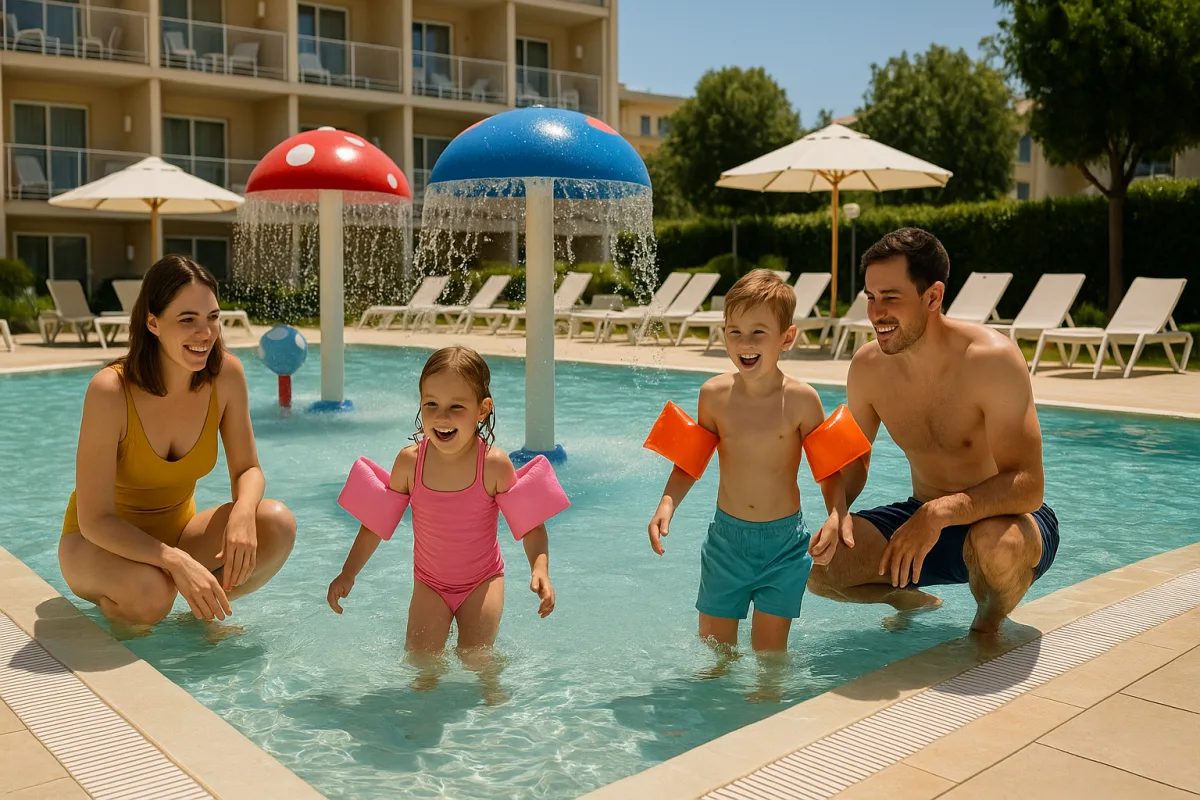 Family hotel con piscina per bambini: come scegliere senza rischi nascosti