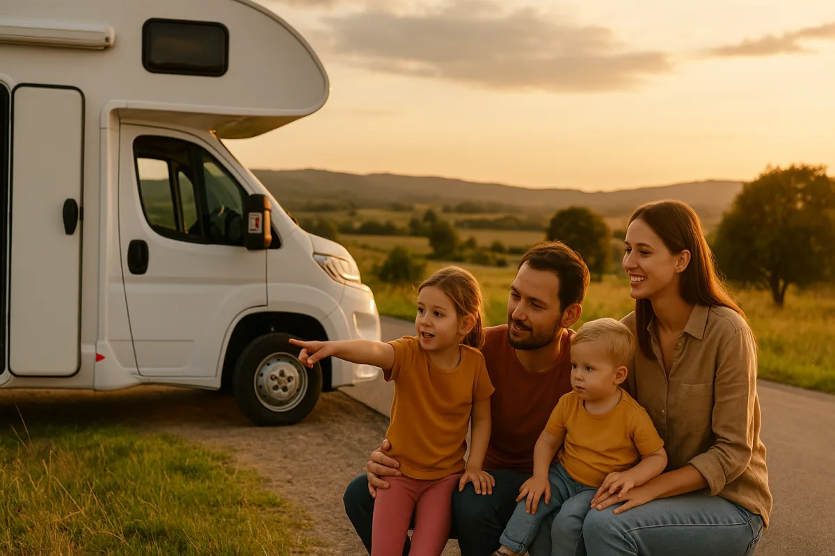Tappe in camper con bambini piccoli: come sceglierle senza sbagliare distanza