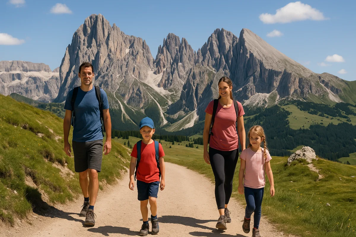 Sentieri facili sulle Dolomiti con bambini: l'altitudine che molti sottovalutano