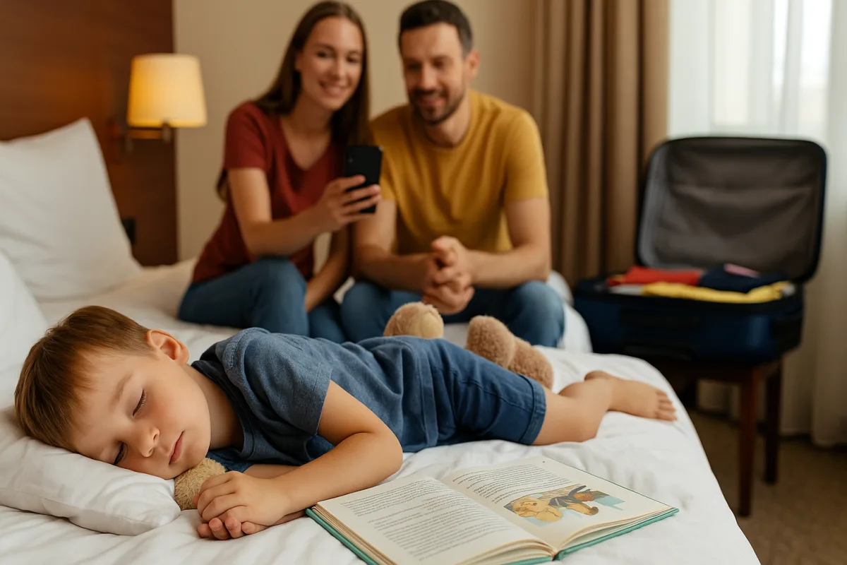 Routine del bambino in vacanza: come mantenerla senza rovinare il viaggio
