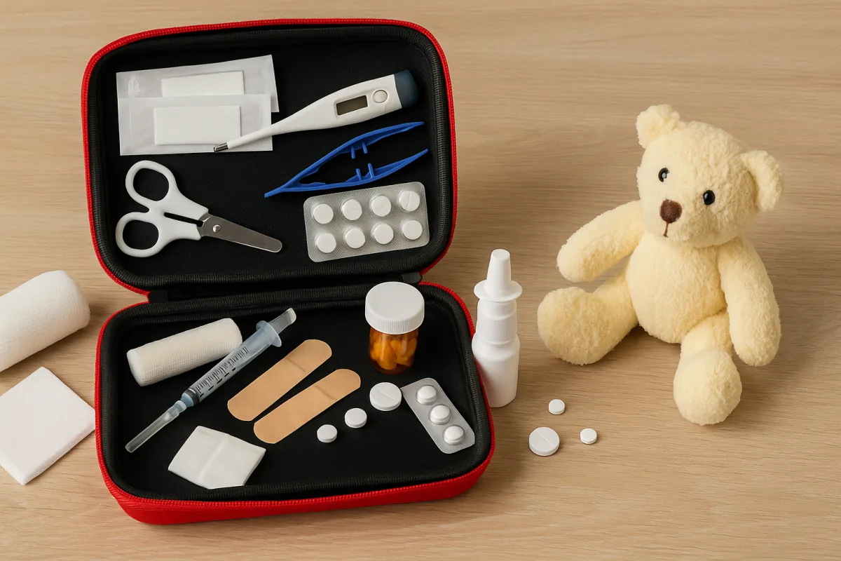 Kit pronto soccorso per bambini in viaggio: cosa non può mai mancare