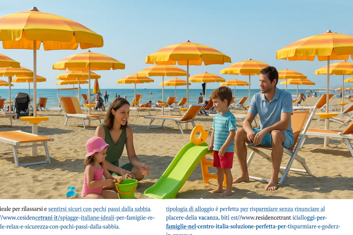 Spiagge attrezzate per famiglie in Toscana: i servizi che fanno la differenza