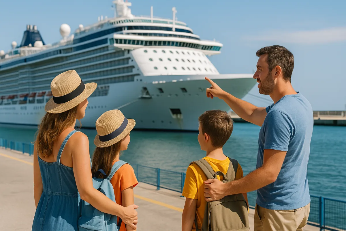 Porti di imbarco per crociere in famiglia: quale scegliere per partire senza stress