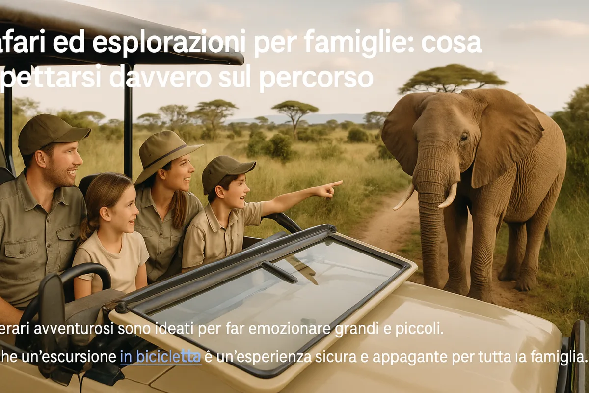 Safari ed esplorazioni per famiglie: cosa aspettarsi davvero sul percorso