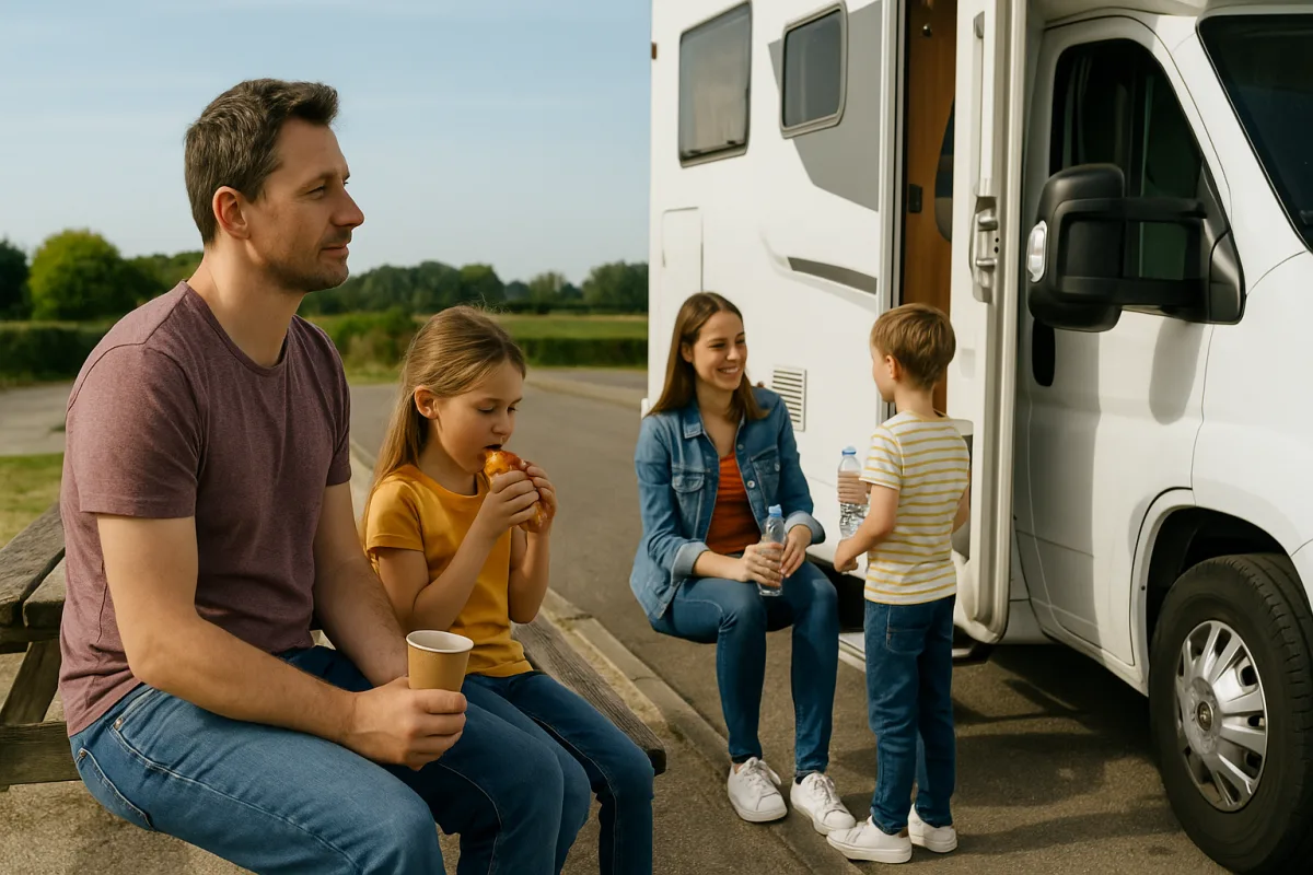 Itinerario on the road con figli: le soste che salvano il viaggio
