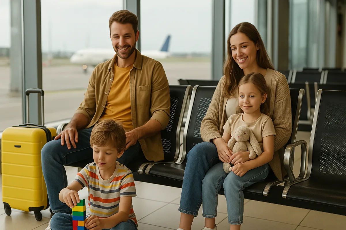 Capricci in aeroporto con bambini: come prevenirli senza urlare o cedere