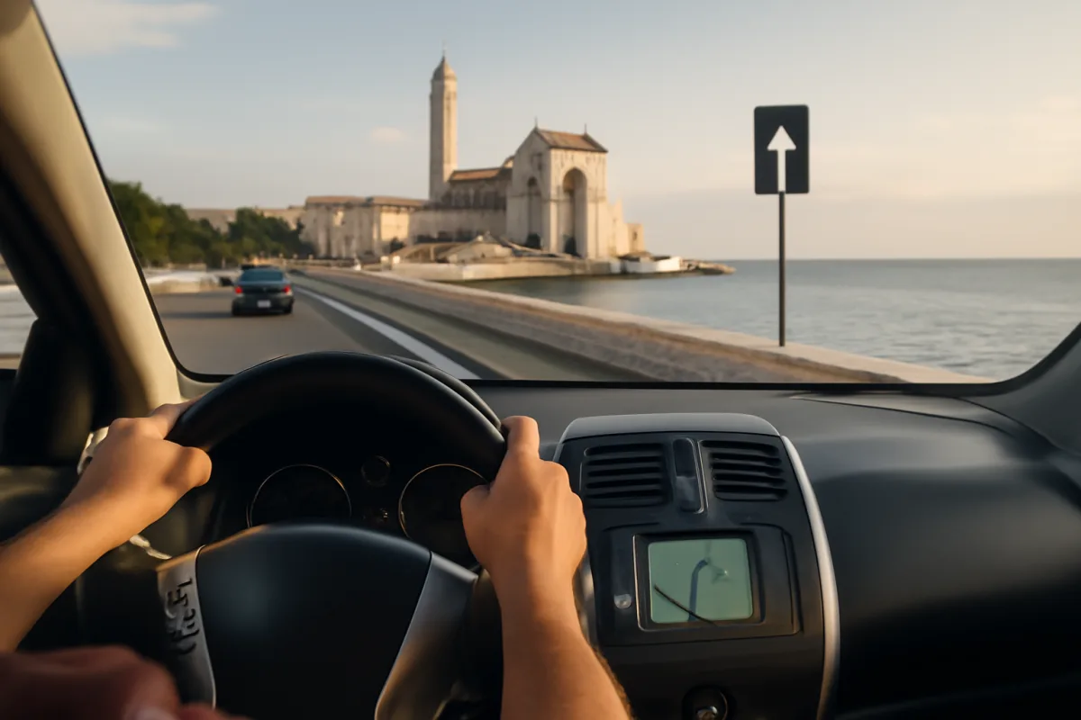 Da Trani a Bari bastano 30 minuti in auto: ecco come muoversi