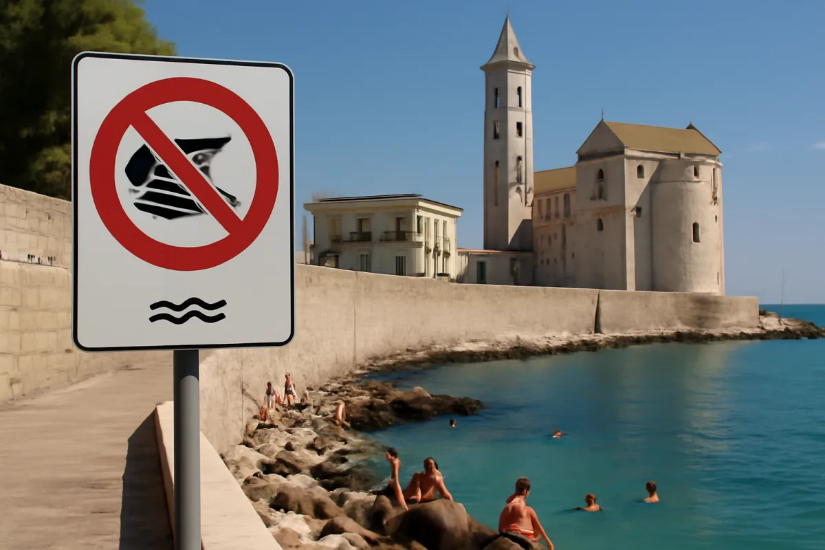 Trani non è una meta da spiaggia: ecco dove si fa il bagno