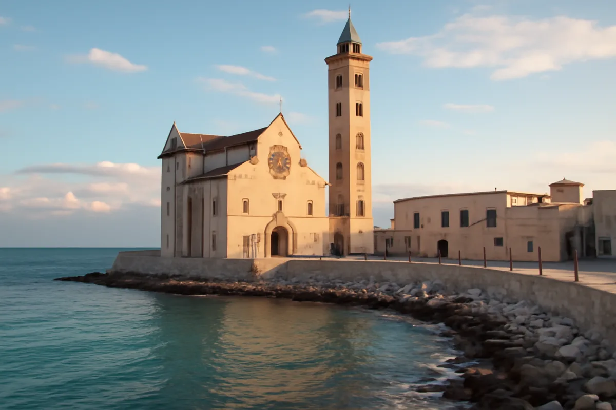 La cattedrale di Trani è costruita sul mare: perché è unica in Italia