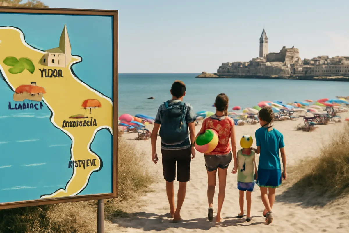Le spiagge per famiglie più vicine a Trani sono a Bisceglie e Barletta