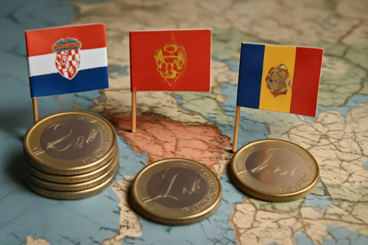 Croazia, Montenegro, Andorra: quali paesi europei usano l'euro