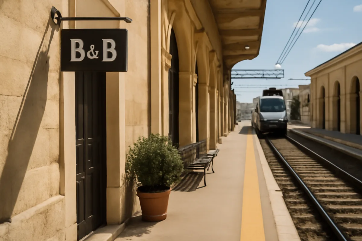 B&B vicino alla stazione di Trani: utili se arrivi in treno da Bari