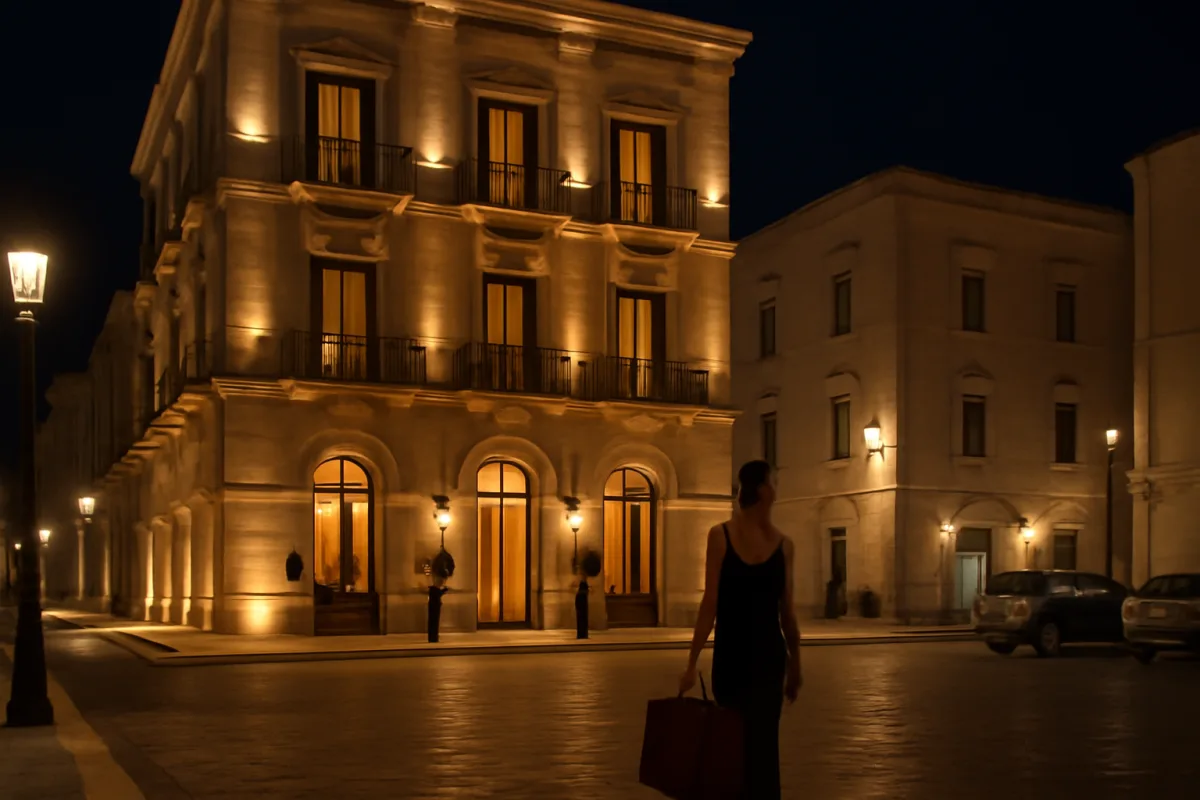Una notte al Regia di Trani costa il doppio degli altri hotel del centro, e si vede
