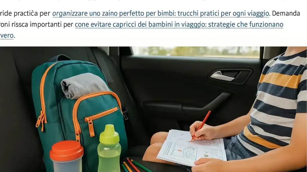 Partenza molto presto: come organizzare chiavi, colazione e bagagli la sera prima per uscire senza corse