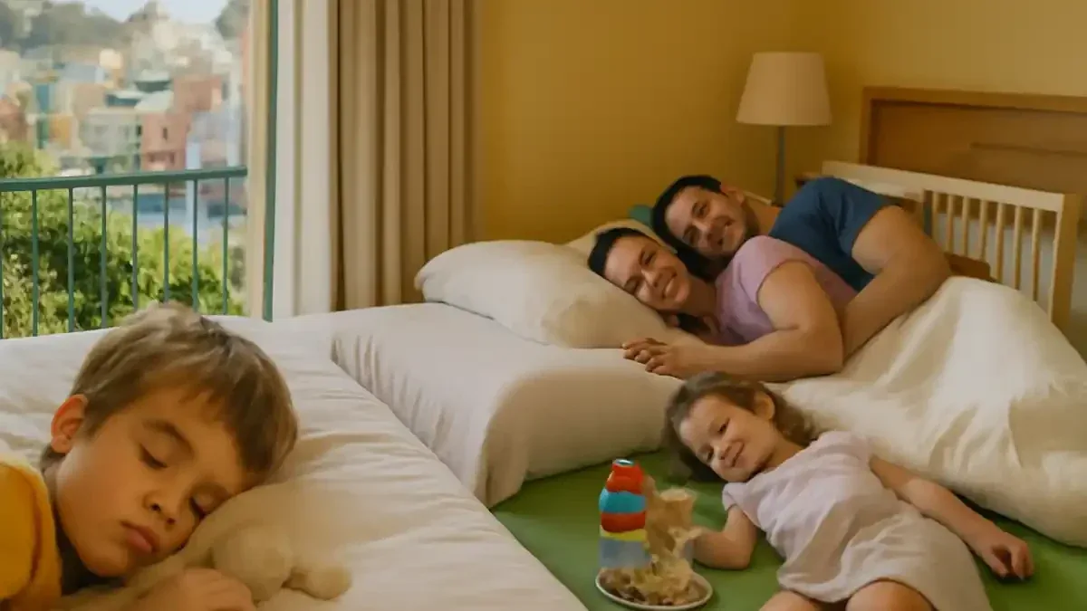 Appartamento con una sola camera e bambini di età diverse: come leggere davvero la disposizione dei posti letto