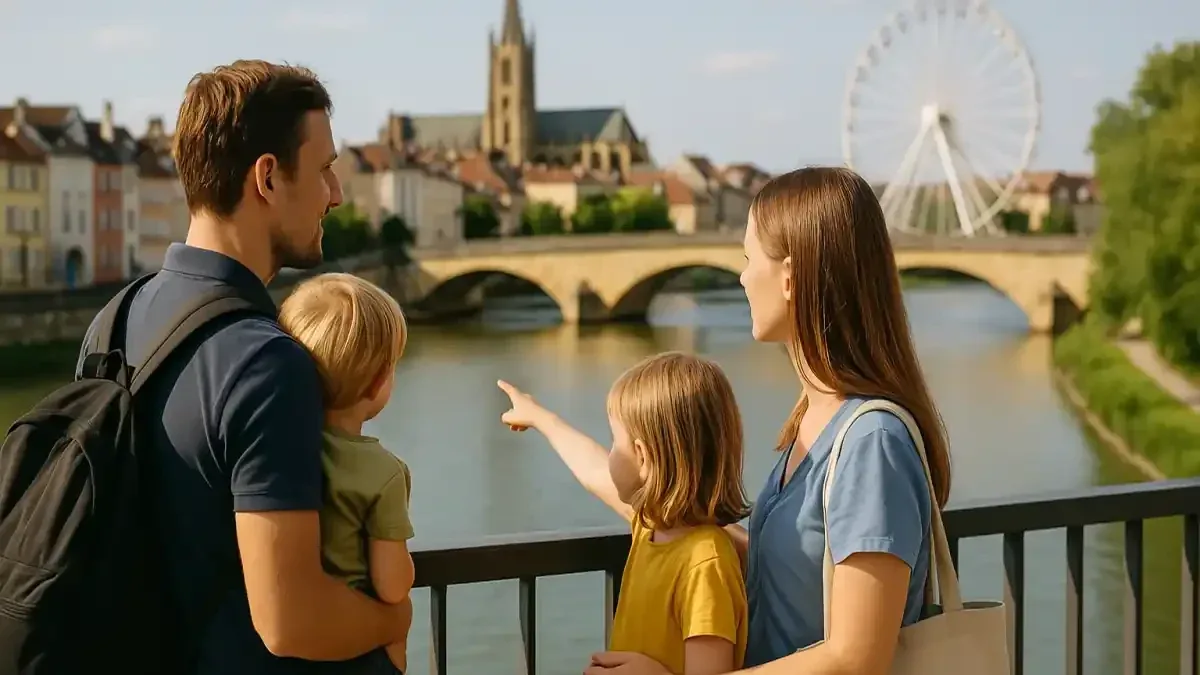 Weekend in famiglia in una cittadina francese: come scegliere tappe brevi e pause davvero gestibili