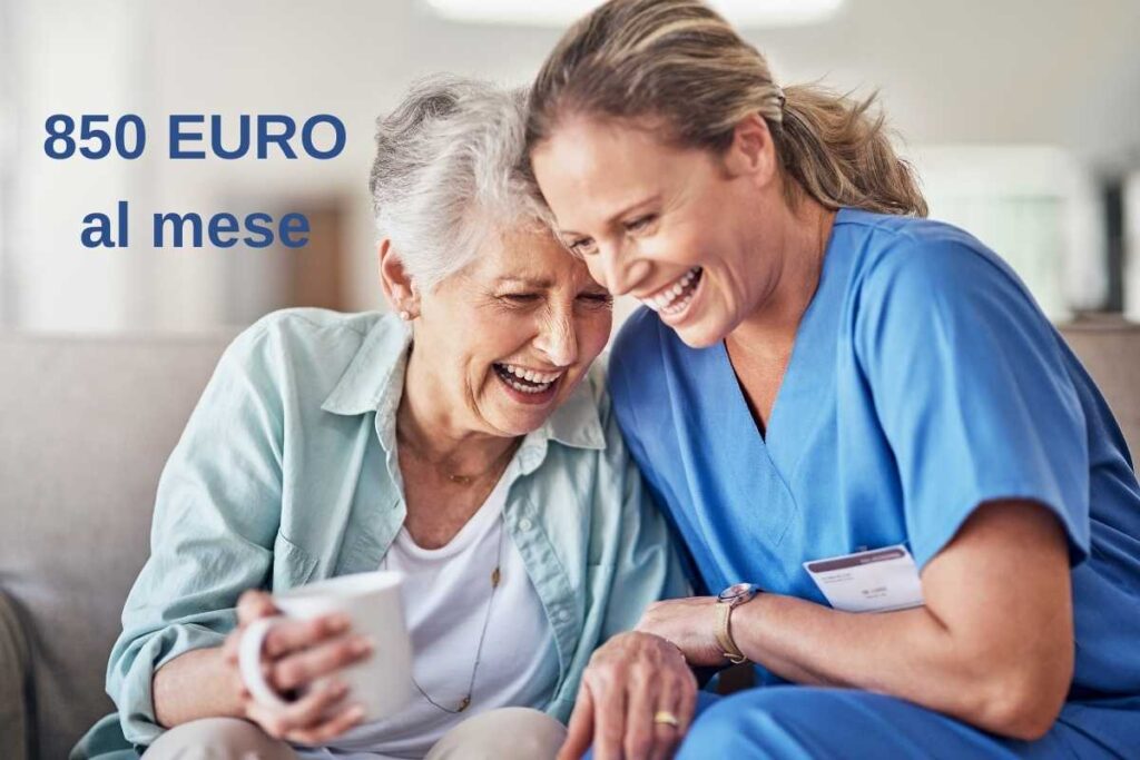 Bonus anziani a febbraio: 850 euro al mese per chi assiste over 80 in casa