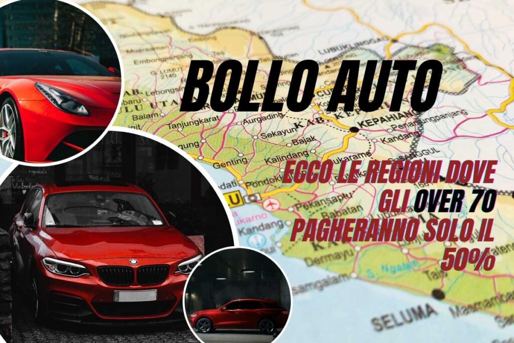 Bollo auto: scopri le 3 regioni dove gli over 70 non dovranno più pagare a partire dal 2026
